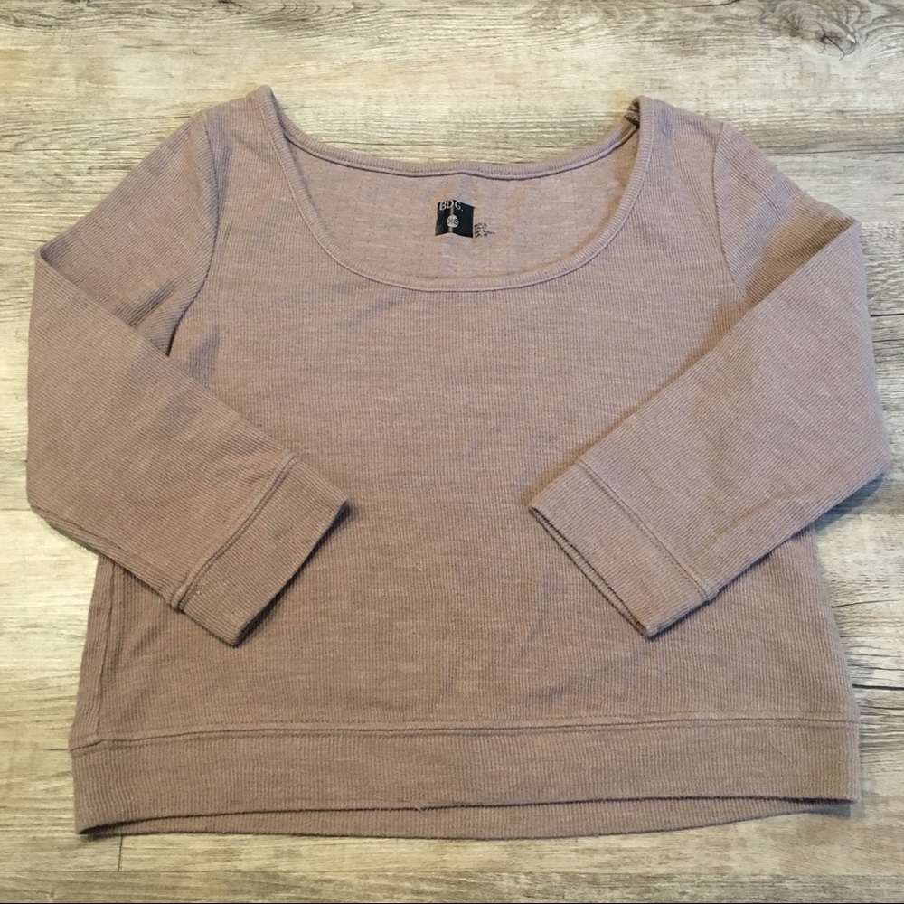 5/$25 Urban Outfitters BDG Ribbed Knit Crop Top